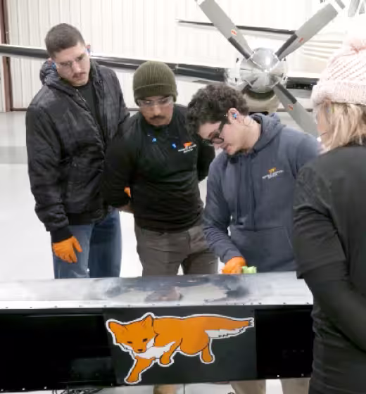 Training employees on private jet detailing